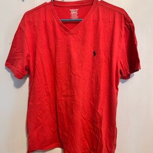 Polo by Ralph Lauren Men's Red Short Sleeve Tee